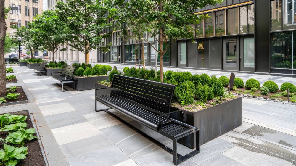 Aménagement d'un espace public en cœur de ville