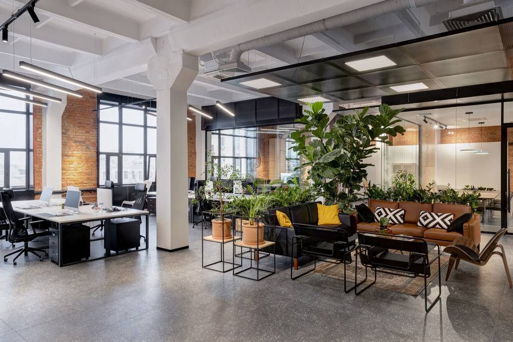 Rénovation d'un immeuble de bureaux